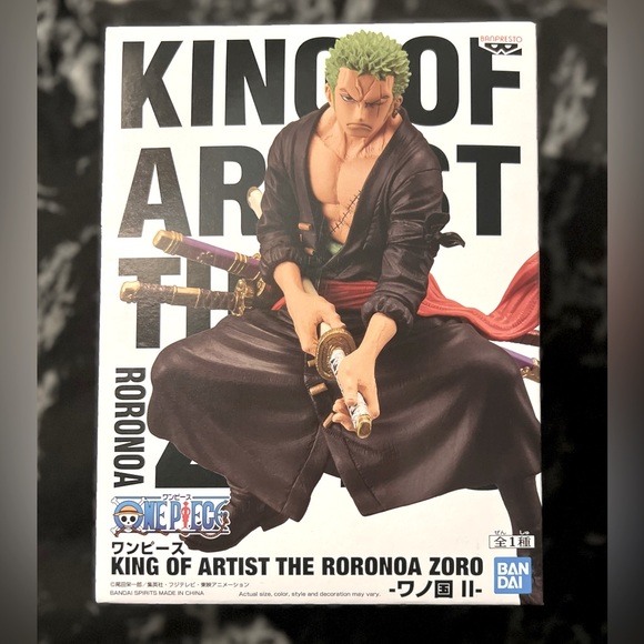 One Piece King of Artist PVC Figure Roronoa Zoro 18 cm main image 0